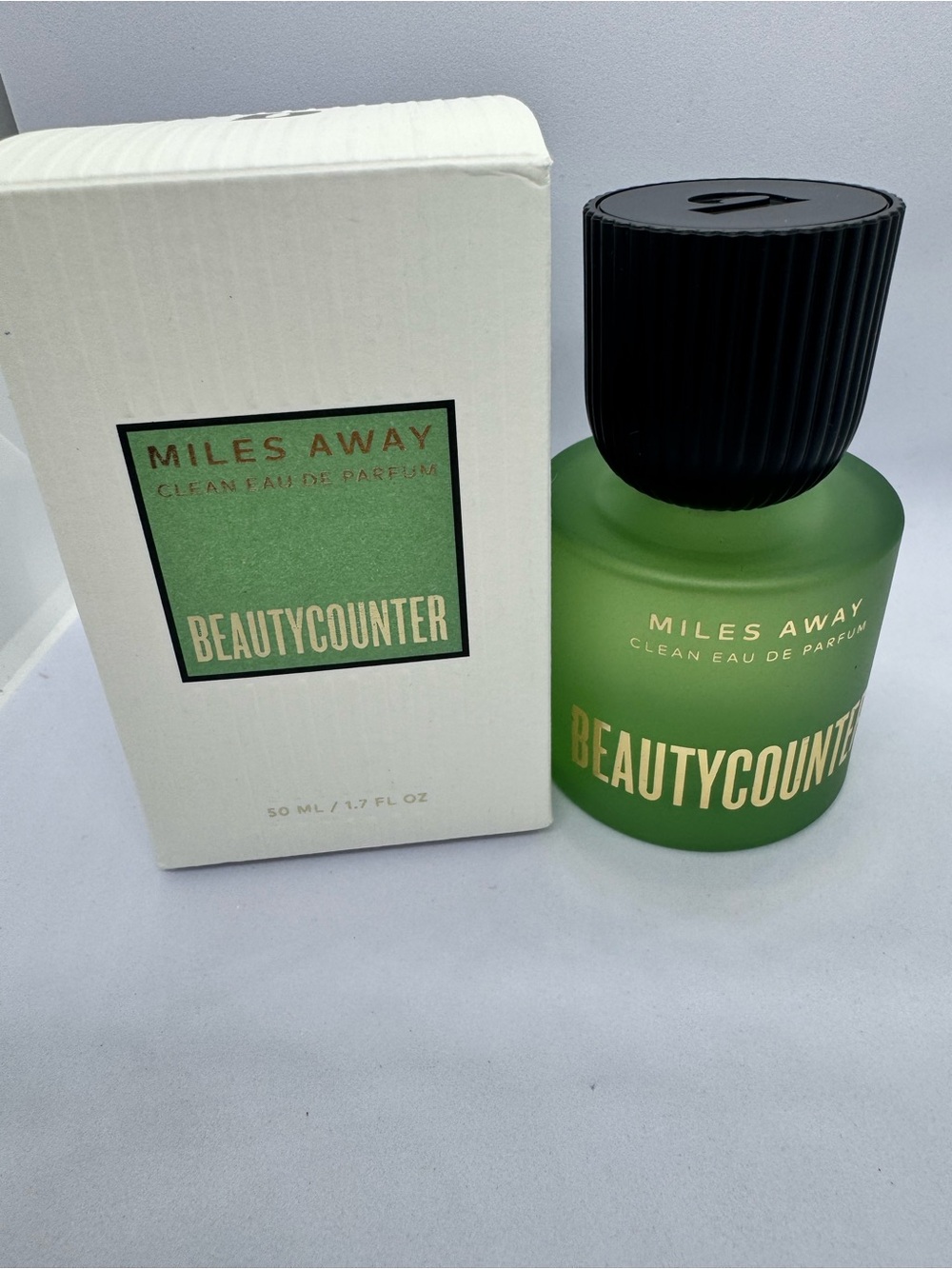 Beautycounter Miles Away Clean Eau de Parfum - Green Bottle